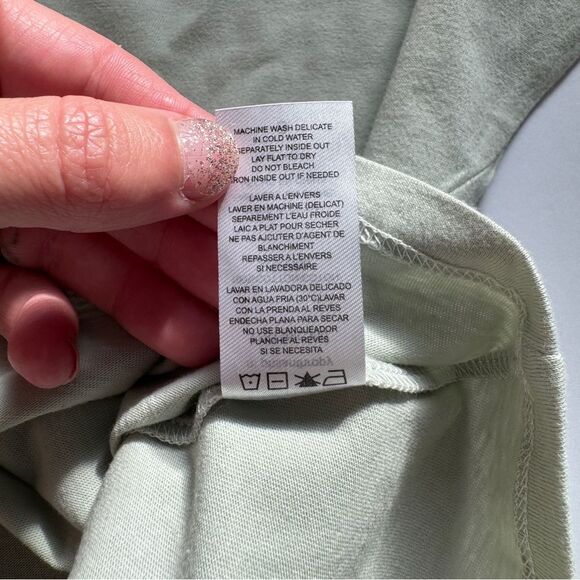 n:Philanthropy Sage Cutout Short Sleeve T-Shirt Size Small NWT - Picture 7 of 7